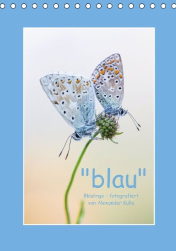 "blau" (Tischkalender 2014 DIN A5 hoch): Bläulinge fotografiert von Alexander Kulla (Tischkalender, 14 Seiten) Natural Sciences