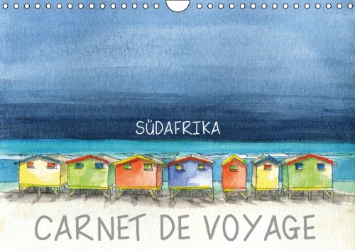 SÜDAFRIKA - CARNET DE VOYAGE - AT-Kalendarium (Wandkalender 2014 DIN A4 quer): Reiseskizzen, Aquarelle aus Südafrika (Monatskalender, 14 Seiten) Leisure, Home & Garden