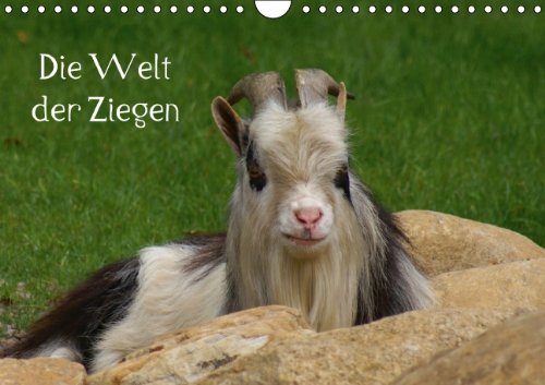 Die Welt der Ziegen (Wandkalender 2014 DIN A4 quer): Nutztiere und Haustiere (Monatskalender, 14 Seiten) Living & Furnishing