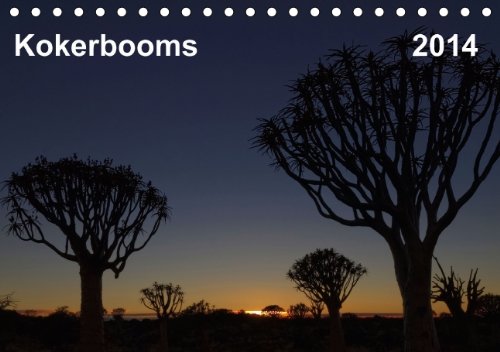 Kokerbooms (FR-Version) (Calendrier chevalet 2014 DIN A5 horizontal): Des Impressions d'un forêt de kokerboom à Keetmanshoop et du Canyon de la Fish River (Calendrier chevalet, 14 Pages) Leisure, Home & Garden