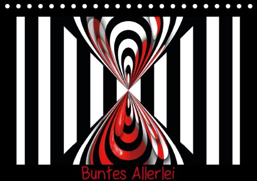 Buntes Allerlei "AT-VERSION" (Tischkalender 2014 DIN A5 quer): Abstrakte Kunst in vielen Varianten (Tischkalender, 14 Seiten) Film, Art & Culture