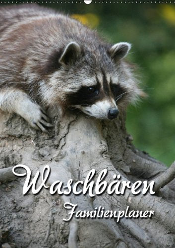 Waschbären Familienplaner (Wandkalender 2014 DIN A2 hoch): Putzige Räuber (Monatskalender, 14 Seiten) Natural Sciences