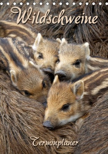 Wildschweine (Tischkalender 2014 DIN A5 hoch): Terminplaner mit wilden Borstenviechern (Tischkalender, 14 Seiten) Natural Sciences