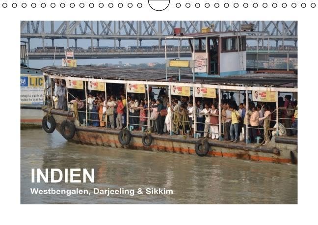 INDIEN (Westbengalen, Darjeeling & Sikkim) (Wandkalender immerwährend DIN A4 quer): Die verschiedenen Farben von Indien (Monatskalender, 14 Seiten) ... Orte) Weyer, Oliver Photography