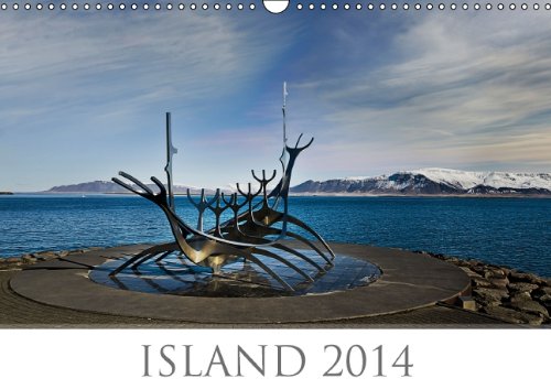 Island (Wandkalender 2014 DIN A3 quer): Atemberaubende Landschaften Islands, dt. Kalendarium (Monatskalender, 14 Seiten) Leisure, Home & Garden