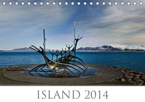 Island (Tischkalender 2014 DIN A5 quer): Atemberaubende Landschaften Islands, dt. Kalendarium (Tischkalender, 14 Seiten) Leisure, Home & Garden