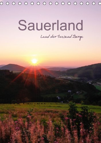 Sauerland - Land der tausend Berge / Familienplaner (Tischkalender 2014 DIN A5 hoch): Das Sauerland rund um den Kahlen Asten im Wechsel der vier Jahreszeiten (Tischkalender, 14 Seiten) Politics & History