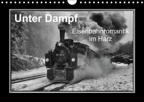 Unter Dampf - Eisenbahnromantik im Harz (Wandkalender 2014 DIN A4 quer): Dampflokomotiven in faszinierenden Schwarz-Weis-Bilderns (Monatskalender, 14 Seiten) Living & Furnishing