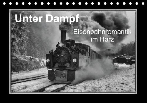 Unter Dampf - Eisenbahnromantik im Harz (Tischkalender 2014 DIN A5 quer): Dampflokomotiven in faszinierenden Schwarz-Weis-Bilderns (Tischkalender, 14 Seiten) Living & Furnishing
