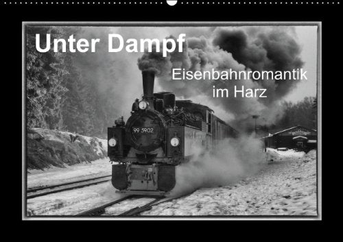 Unter Dampf - Eisenbahnromantik im Harz (Wandkalender 2014 DIN A2 quer): Dampflokomotiven in faszinierenden Schwarz-Weis-Bilderns (Monatskalender, 14 Seiten) Living & Furnishing