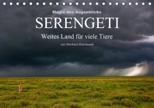 Magie des Augenblicks - Serengeti - Weites Land für viele Tiere (Tischkalender 2014 DIN A5 quer): Tiere der Serengeti, fotografiert von Winfried Wisniewski (Tischkalender, 14 Seiten) Natural Sciences