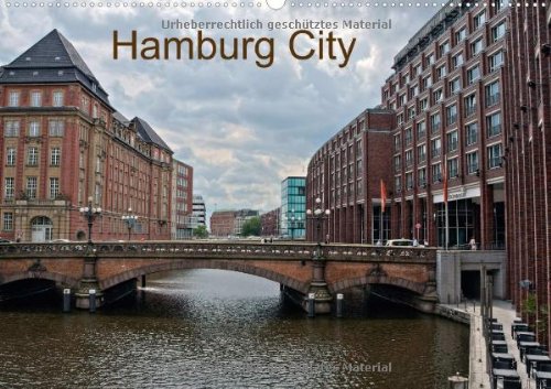 Hamburg City (Wandkalender 2014 DIN A2 quer): Die Hamburger Innenstadt, Moderne plus Tradition (Monatskalender, 14 Seiten) Leisure, Home & Garden