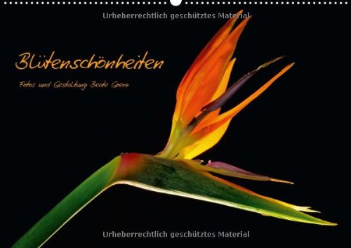 Blütenschönheiten (Wandkalender 2014 DIN A3 quer): Blütenschönheiten mit besonders schönen Blüten und leuchtenden Farben (Monatskalender, 14 Seiten) Film, Art & Culture