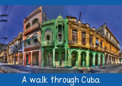 CALVENDO Places: A walk through Cuba (Poster Book DIN A4 Landscape): Colourful impressions from Cuba (Poster Book, 14 pages) Sturzenegger, Karin Film, Art & Culture