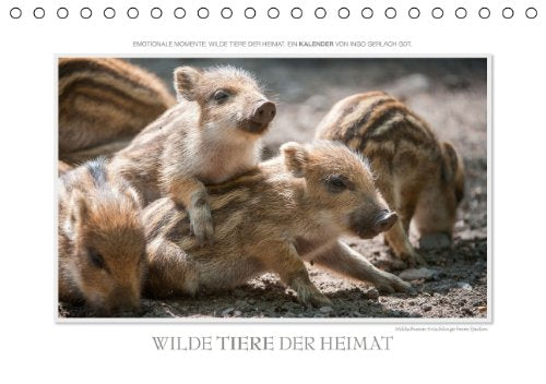 Emotionale Momente: Wilde Tiere der Heimat. / CH-Version (Tischkalender 2014 DIN A5 quer): Ingo Gerlach GDT hat die schönsten Bilder der wilden Tier ... ausgesucht. (Tischkalender, 14 Seiten) Leisure, Home & Garden