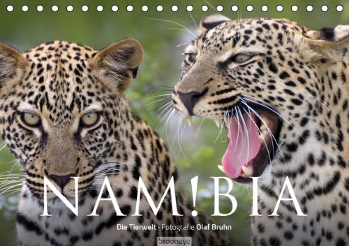 Namibia - Die Tierwelt (Tischkalender 2015 DIN A5 quer): 12 wunderschöne Tieraufnahmen aus Namibia von dem Fotografen und Grafik-Designer Olaf Bruhn (Tischkalender, 14 Seiten) Leisure, Home & Garden