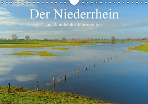 Der Niederrhein im Wandel der Jahreszeiten (Wandkalender 2015 DIN A4 quer): Wunderschöne Fotos zeigen die landschaftliche Vielfalt des Niederrheins im ... Christof Wermter (Monatskalender, 14 Seiten) Leisure, Home & Garden