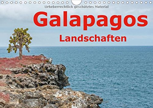 Galapagos- Landschaften (Wandkalender 2015 DIN A4 quer): Die schönsten Landschaften der Galapagosinseln (Monatskalender, 14 Seiten) Leisure, Home & Garden
