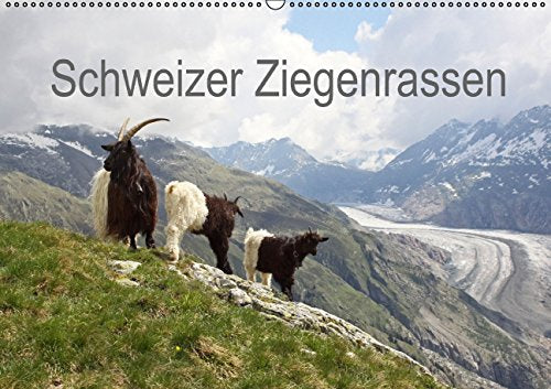 Schweizer Ziegenrassen (Wandkalender 2015 DIN A2 quer): Dieser Kalender zeigt die bunte Vielfalt der Schweizer Ziegenrassen (Monatskalender, 14 Seiten) Film, Art & Culture