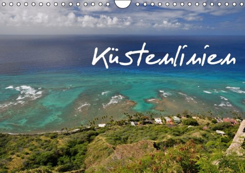 Küstenlinien (Wandkalender 2015 DIN A4 quer): 13 Fotografien beeindruckender Küsten, den Grenzen zwischen Land und Meer (Monatskalender, 14 Seiten) Leisure, Home & Garden
