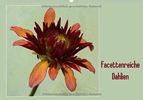 Facettenreiche Dahlien (Wandkalender 2015 DIN A2 quer): Großblütig,filigran, farbig und facettenreich ist die Dahlie. Sie verlängert mit ihrer Pracht den Sommer. (Monatskalender, 14 Seiten) Living & Furnishing