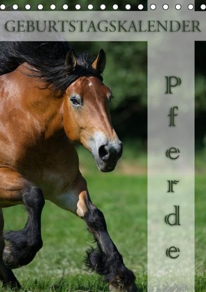 Pferde / Planer (Tischkalender 2015 DIN A5 hoch): 13 schöne Pferdemotive auf einem Geburtstagskalender (Planer, 14 Seiten) (CALVENDO Tiere) Photography