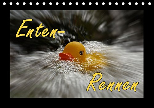 Enten-Rennen (Tischkalender 2015 DIN A5 quer): Badewannen-Enten in Aktion (Monatskalender, 14 Seiten) (CALVENDO Spass) Leisure, Home & Garden