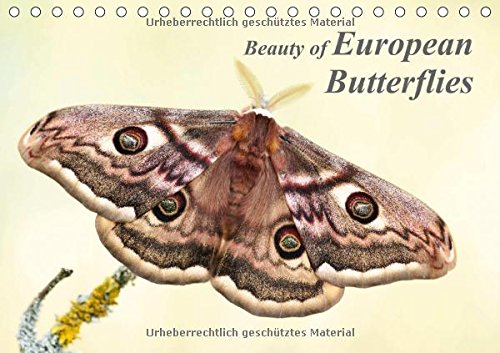 Beauty of European Butterflies (International Version) (Table Calendar 2015 DIN A5 Landscape): A high quality wall calendar showing the beauty of ... (Table Calendar, 14 pages) (CALVENDO Places) Photography