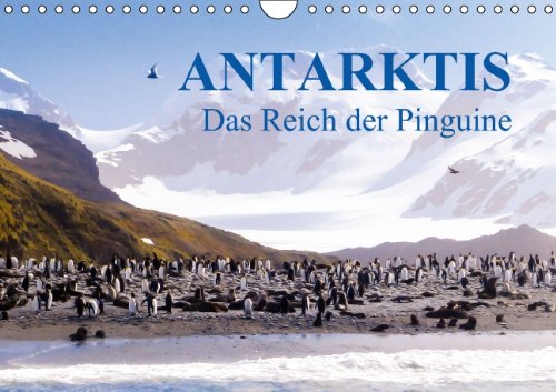 Antarktis - Das Reich der Pinguine AT-Version (Wandkalender 2015 DIN A4 quer): Antarktis - Lebensraum der Pinguine - Ein Blickfang im Büro und zu Hause (Monatskalender, 14 Seiten) Leisure, Home & Garden