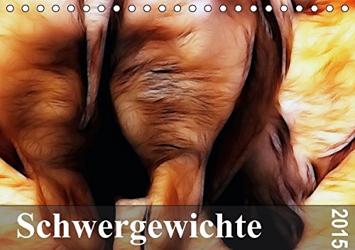 Schwergewichte 2015 AT-Version (Tischkalender 2015 DIN A5 quer): Schwergewichte - Nashörner und Elefanten in freier Wildbahn (Tischkalender, 14 Seiten) Leisure, Home & Garden