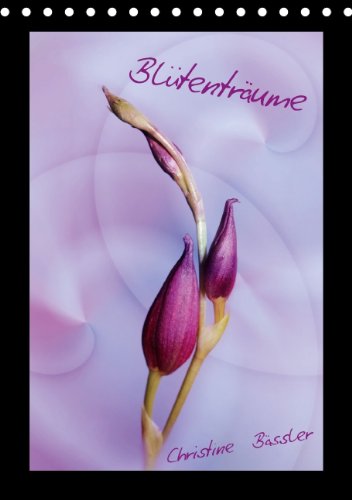 Blütenträume/AT-Version (Tischkalender 2015 DIN A5 hoch): Blüten in den Farben rosa bis lila (Tischkalender, 14 Seiten) Film, Art & Culture