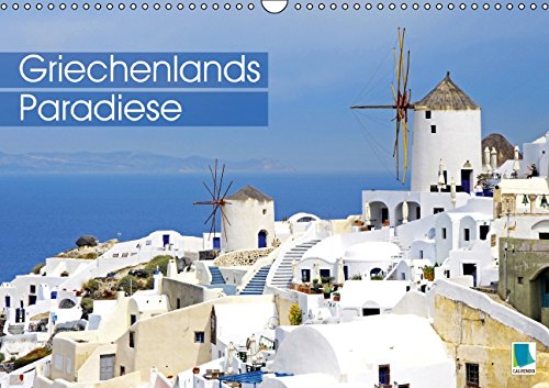 Griechenlands Paradiese (Wandkalender 2015 DIN A3 quer): Griechenlands mythische Küsten (Monatskalender, 14 Seiten) (CALVENDO Orte) Leisure, Home & Garden