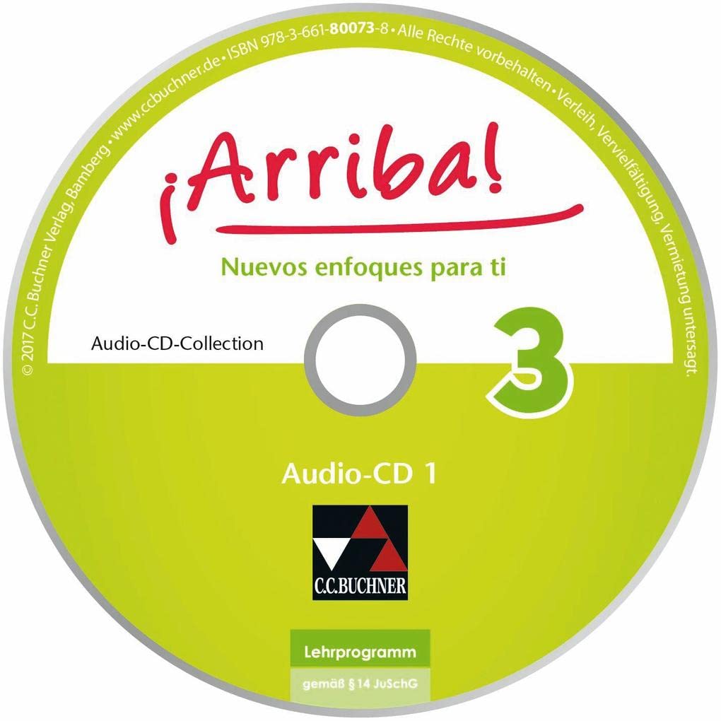 ¡Arriba! / ¡Arriba! Audio-CD Collection 3: Nuevos enfoques para ti. Lehrwerk für Spanisch als 2. Fremdsprache (¡Arriba!: Nuevos enfoques para ti. Lehrwerk für Spanisch als 2. Fremdsprache) Foreign Languages ​​& Dictionaries