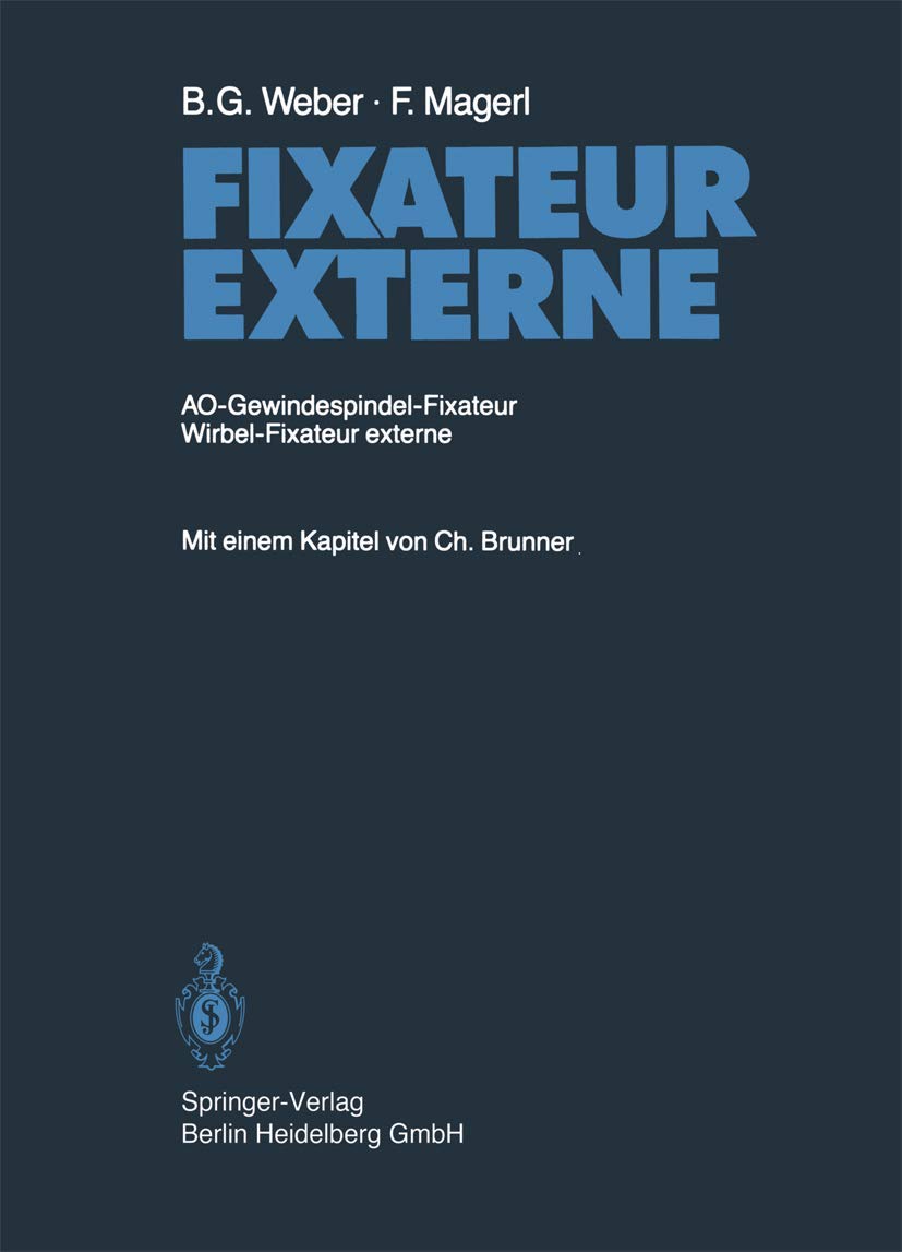 Fixateur Externe: AO-Gewindespindel-Fixateur Wirbel-Fixateur externe Medicine