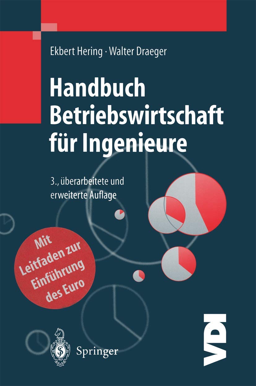 Handbuch Betriebswirtschaft für Ingenieure (VDI-Buch) Law
