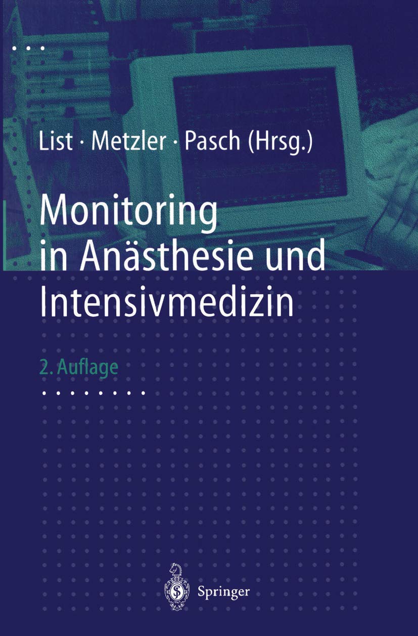 Monitoring in Anästhesie und Intensivmedizin Medicine