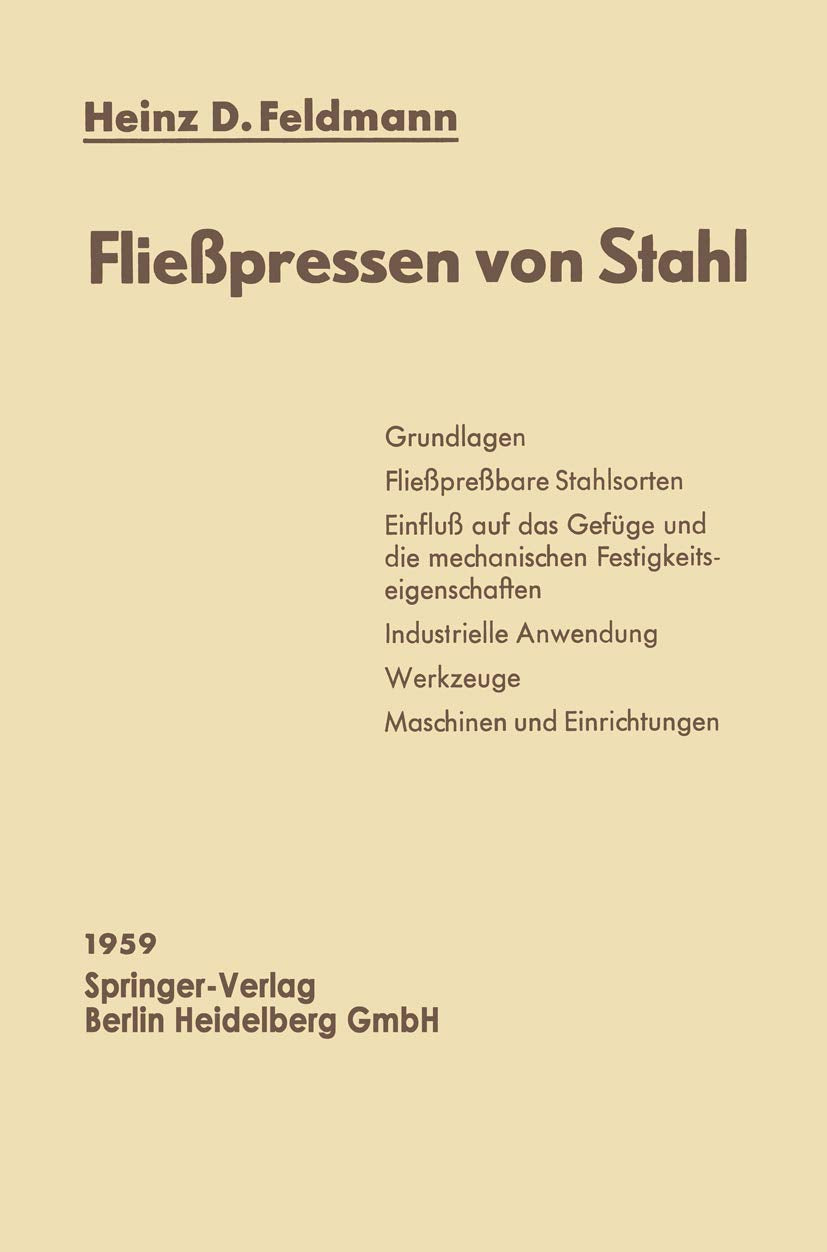 Fließpressen von Stahl Business, Finance & Career