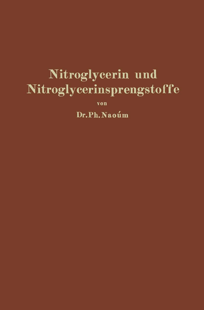 Product Image: Nitroglycerin und Nitroglycerinsprengstoffe (Dynamite)