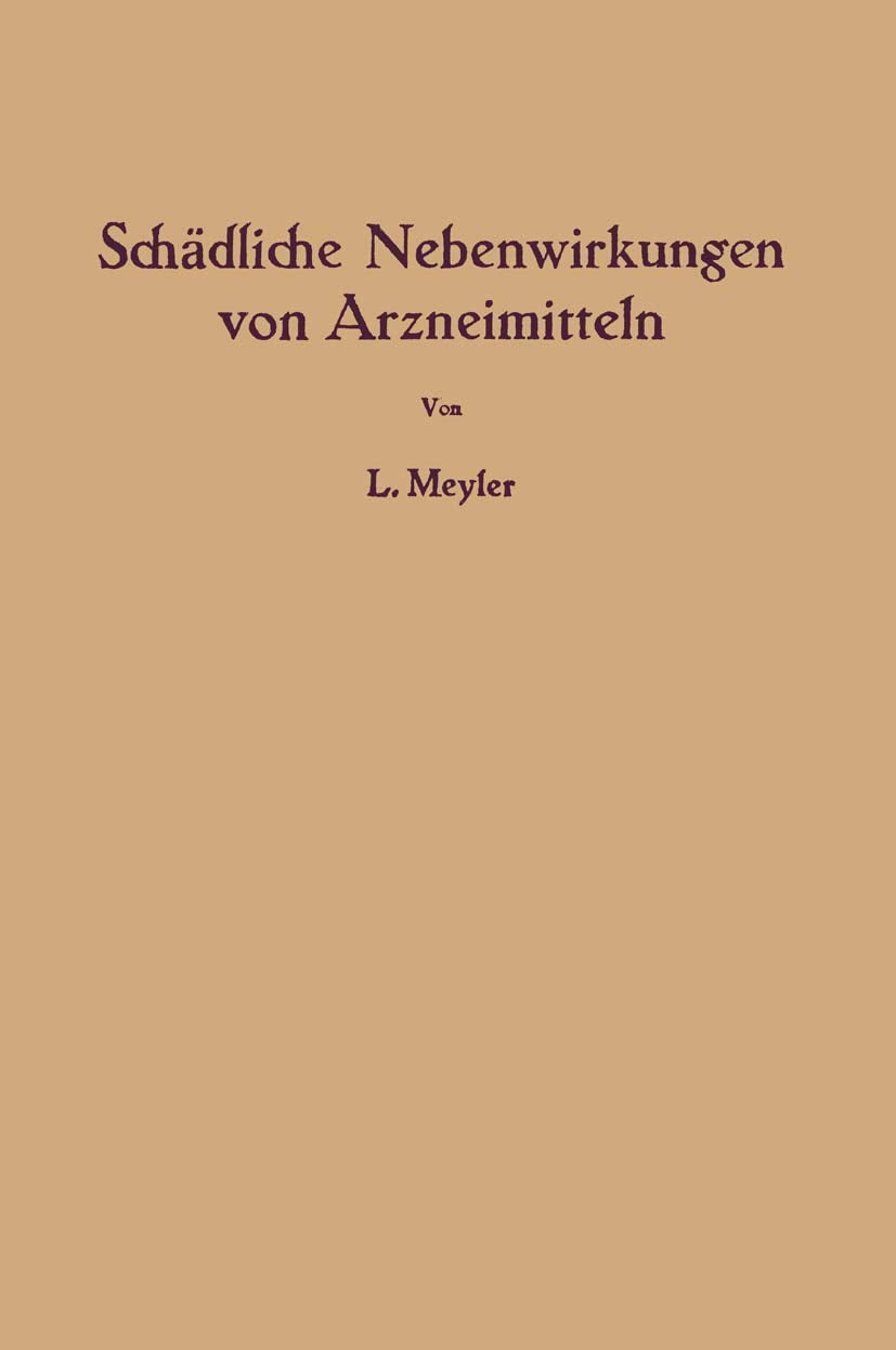 Schädliche Nebenwirkungen von Arzneimitteln Medicine