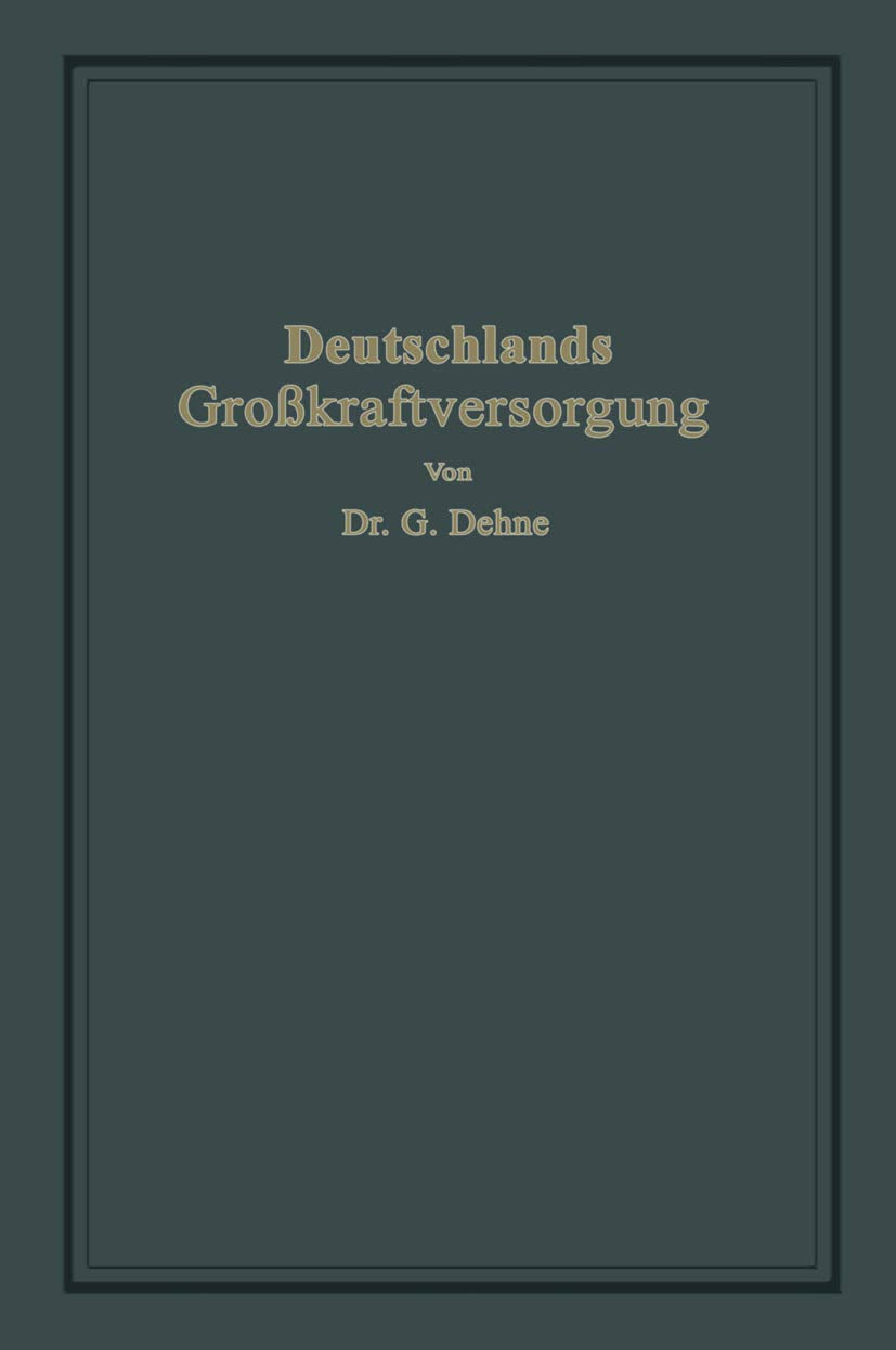 Product Image: Deutschlands Großkraftversorgung