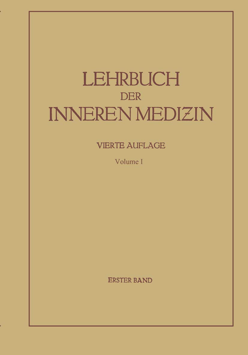 Lehrbuch der inneren Medizin Medicine