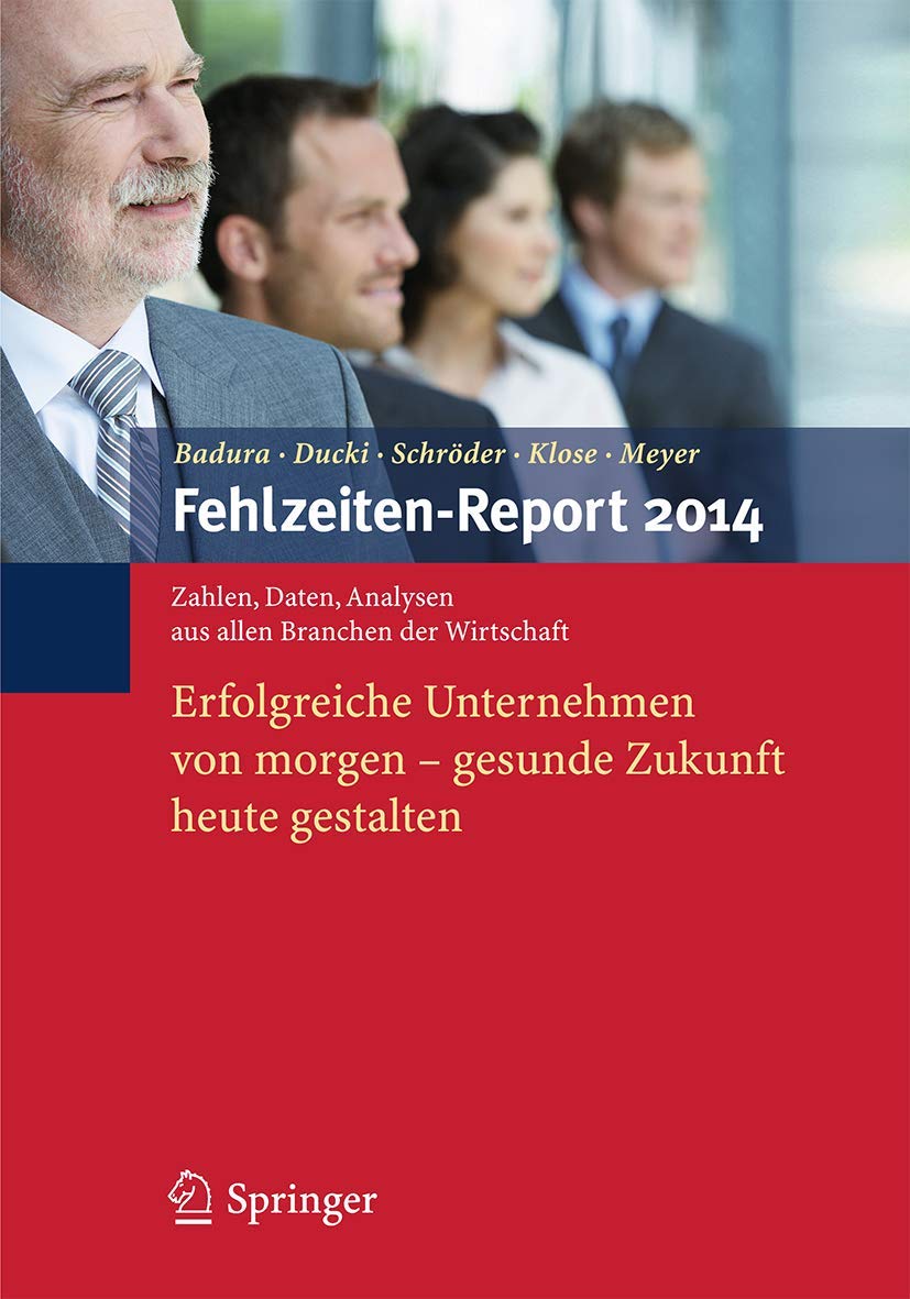 Fehlzeiten-Report 2014 Medicine Books