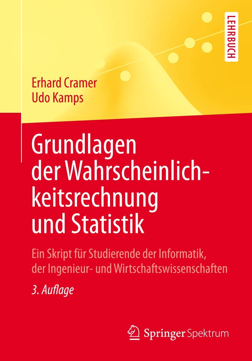 Grundlagen der Wahrscheinlichkeitsrechnung und Statistik book
