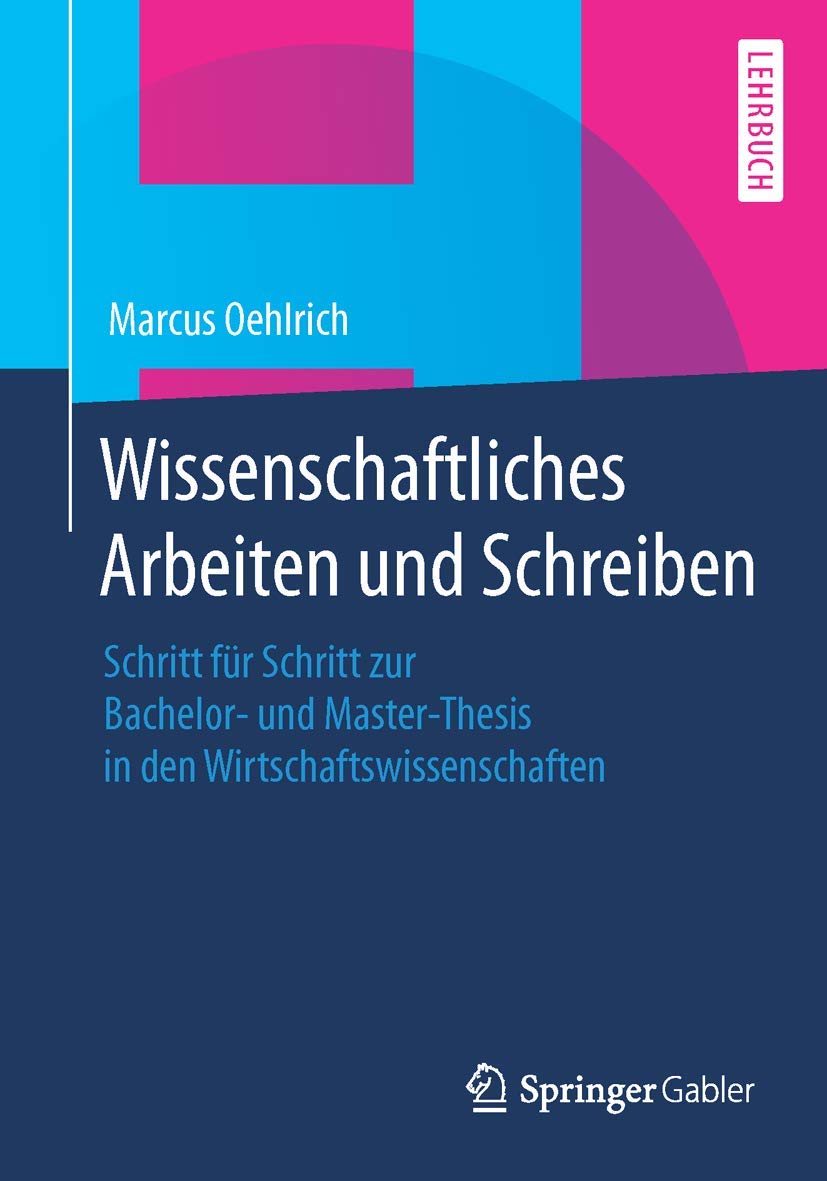 Wissenschaftliches Arbeiten und Schreiben Law
