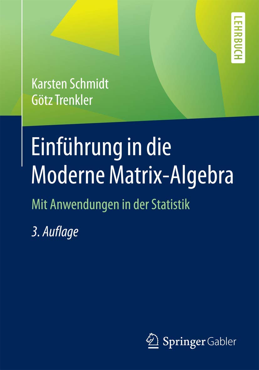 Einführung in die Moderne Matrix-Algebra Law