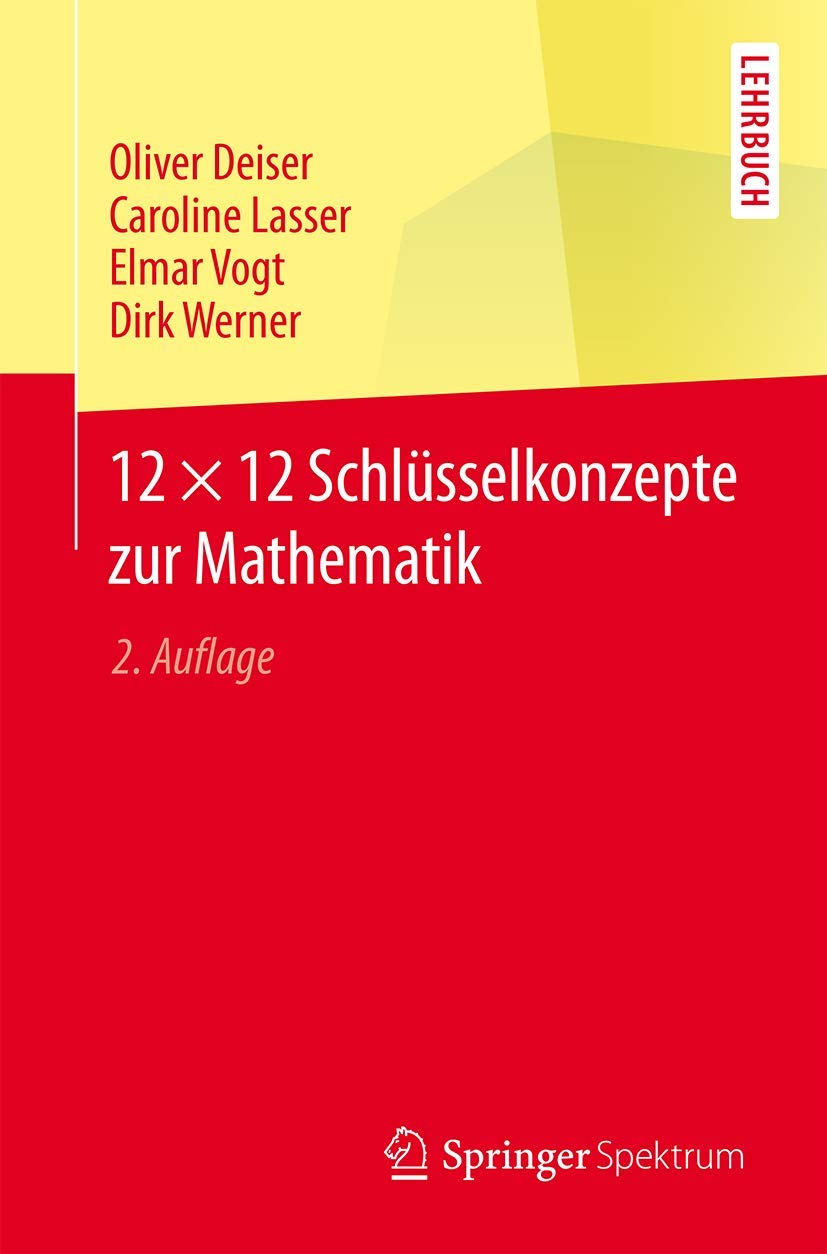 12 × 12 Schlüsselkonzepte zur Mathematik Mathematics