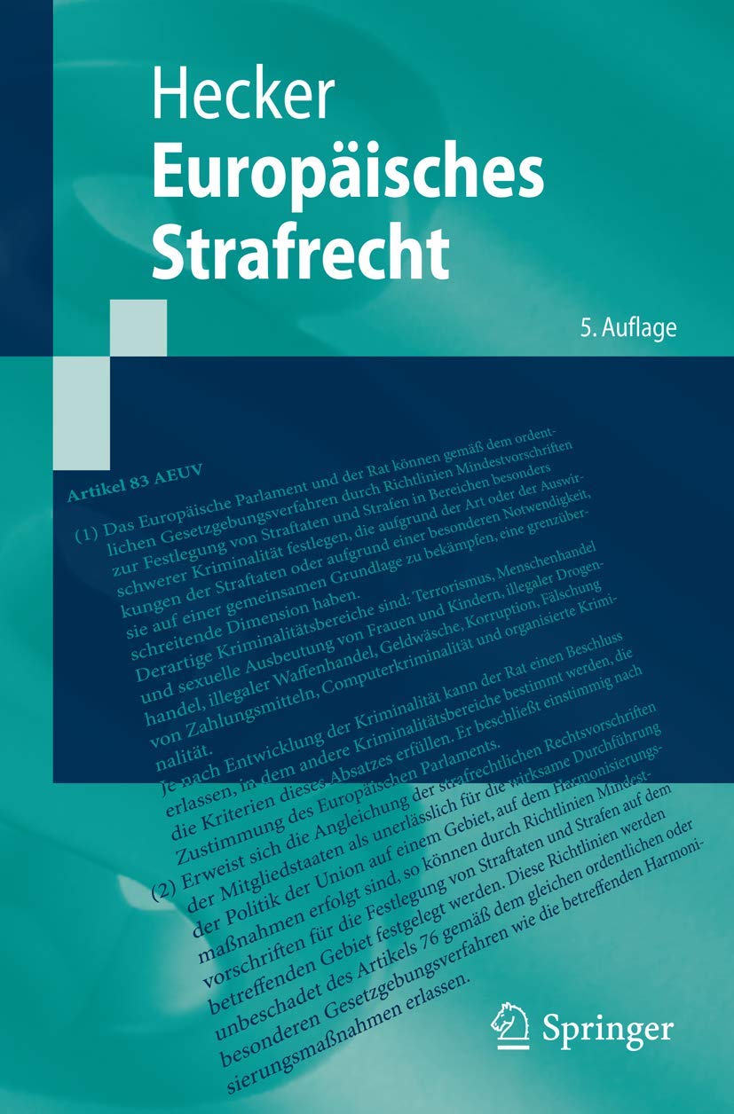 Product Image: Europäisches Strafrecht