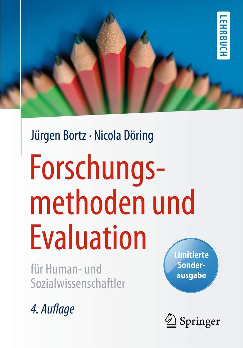 Forschungsmethoden und Evaluation für Human- und Sozialwissenschaftler Law