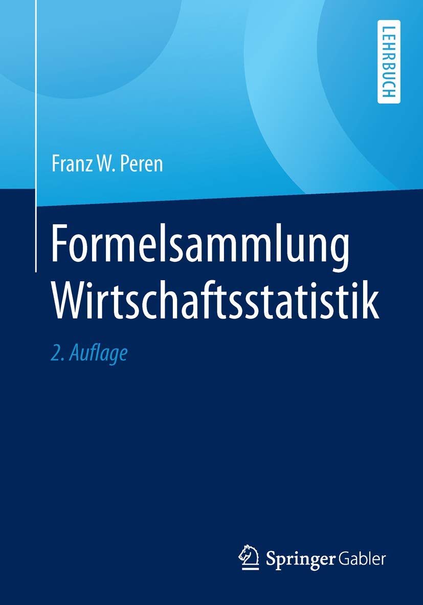 Formelsammlung Wirtschaftsstatistik Law