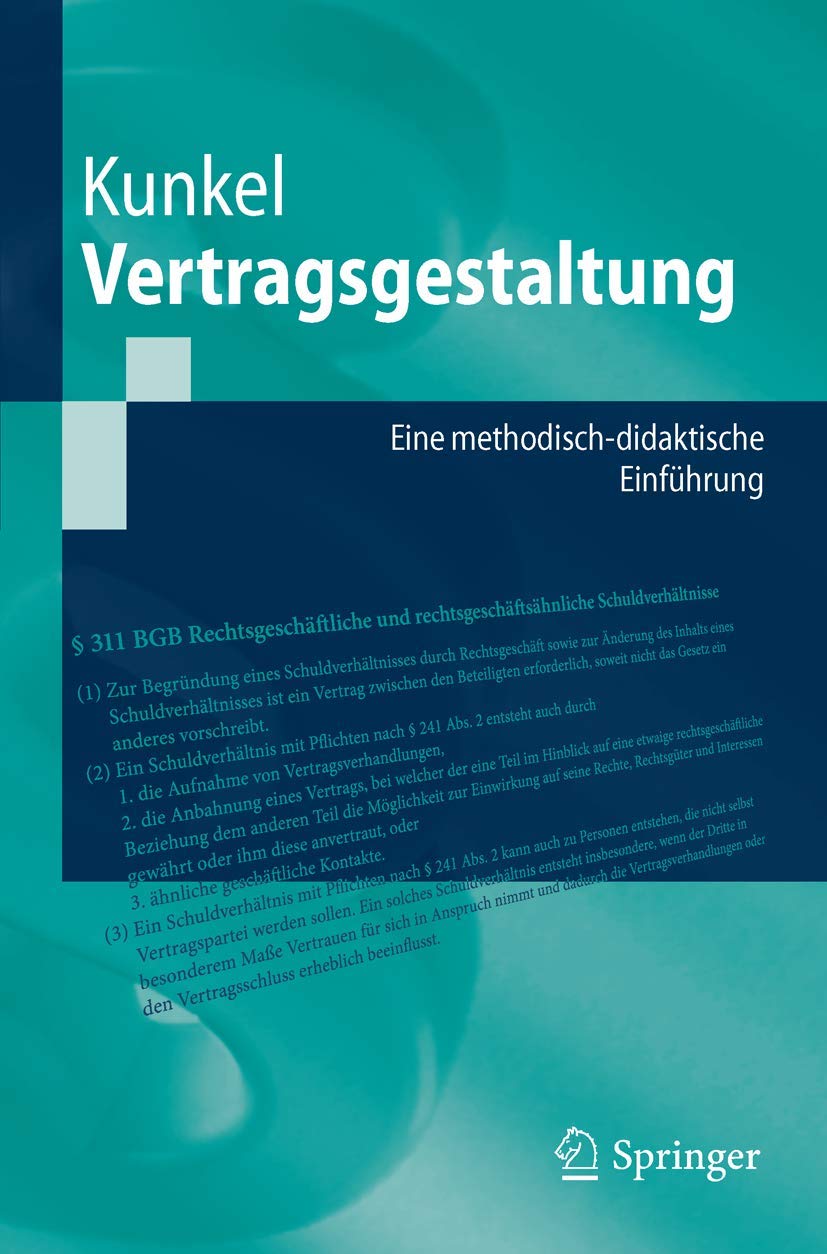 Vertragsgestaltung Law